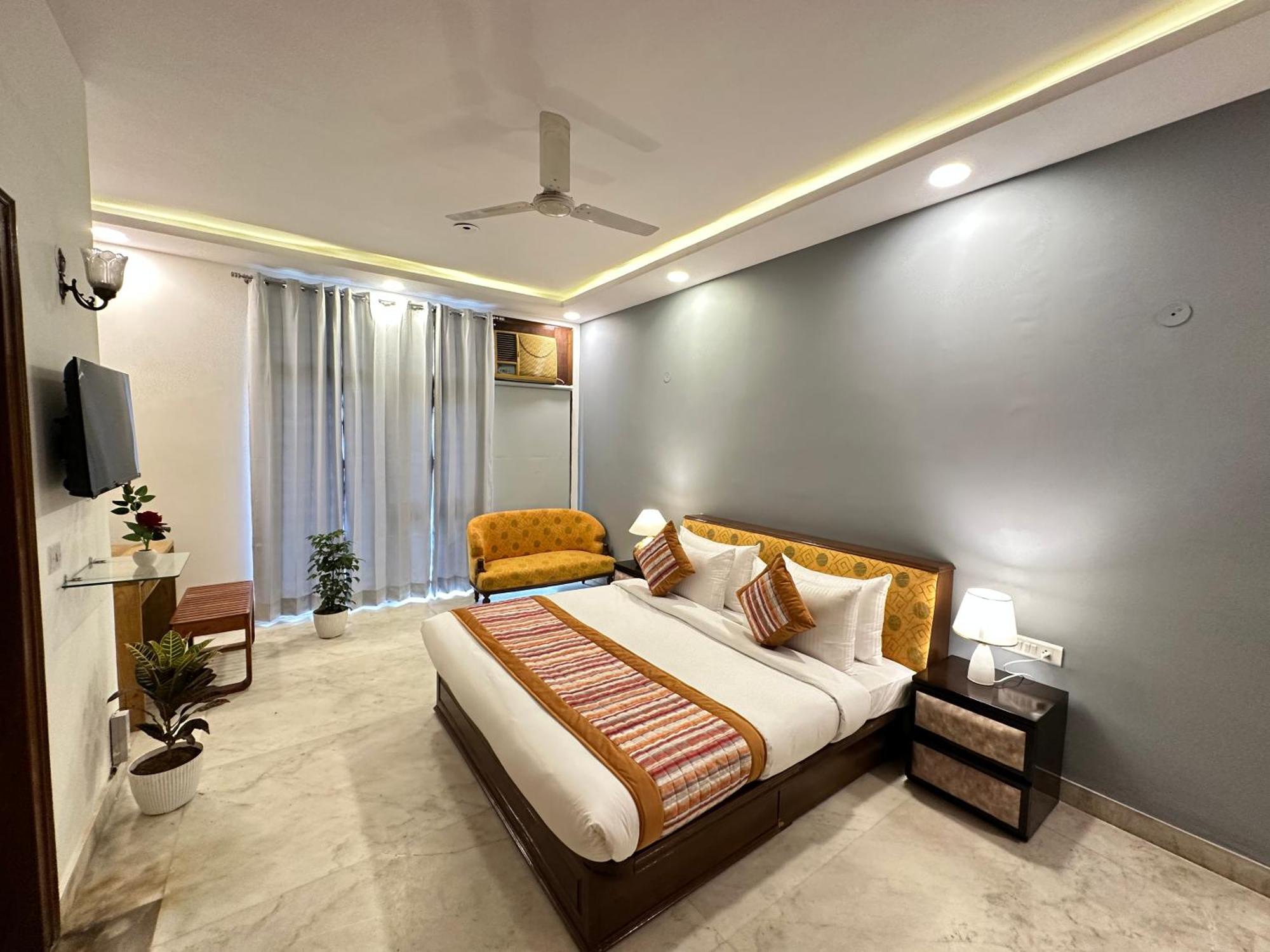 Hotel Grove Residency Hauz Khas New Delhi Couple Friendly Zewnętrze zdjęcie
