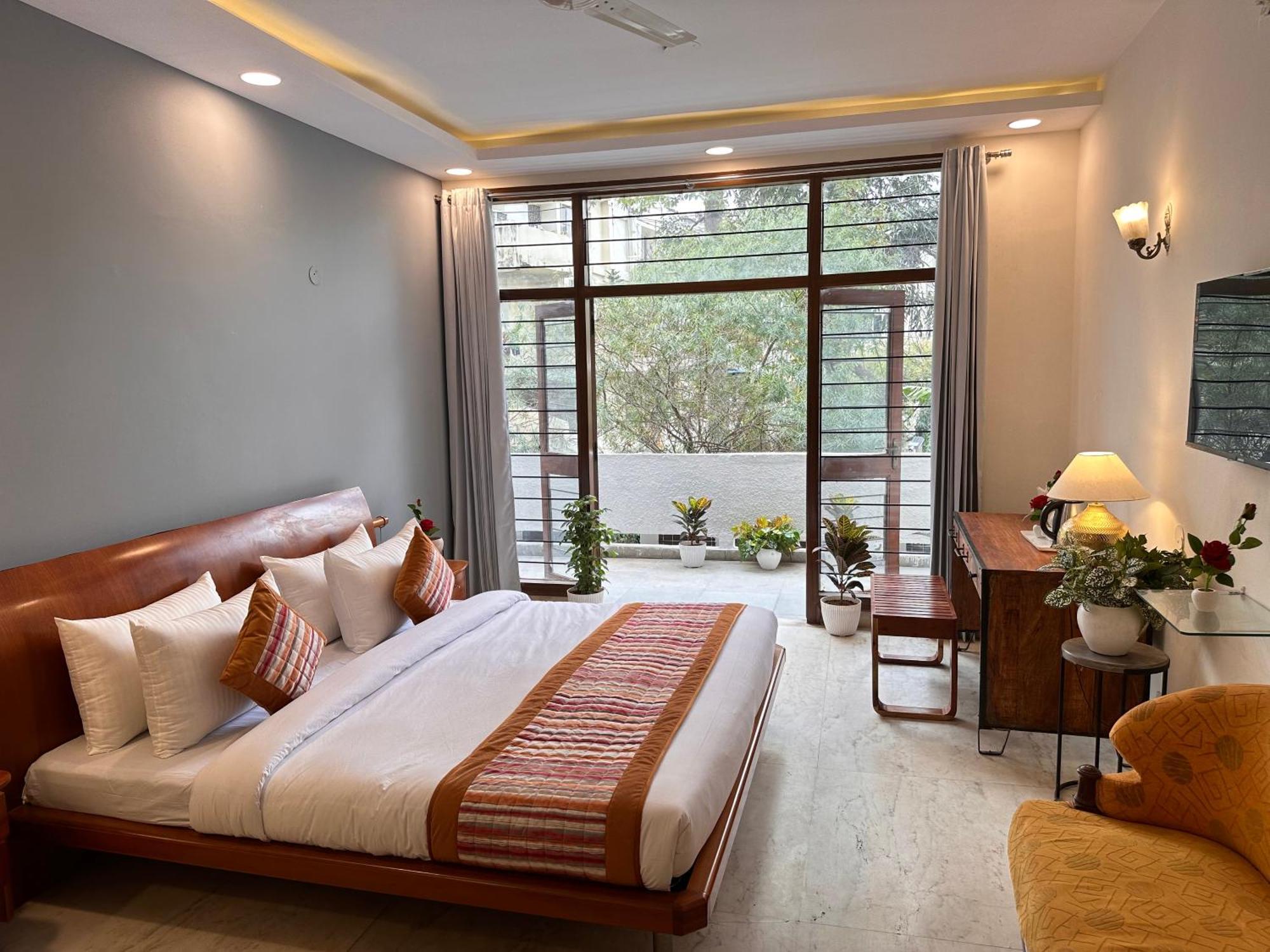 Hotel Grove Residency Hauz Khas New Delhi Couple Friendly Zewnętrze zdjęcie